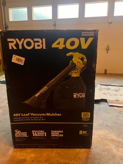 Vacuum/Mulcher Ryobi