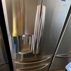 LG Fridge 4 Door Stainless Steel