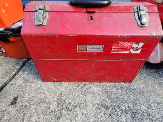 Craftsman Large Tool Box with Tools