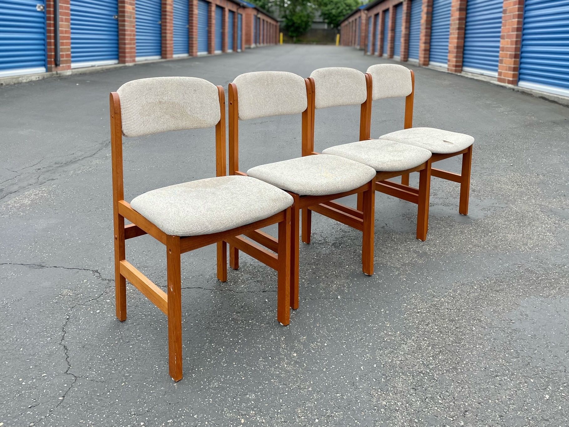 Benny Linden Danish Teak Mid Century Modern Dining Chairs For Sale In Auburn Wa Offerup