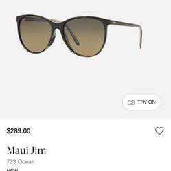 Maui Jim ocean sun glasses