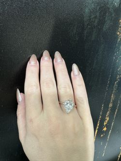 14k LAB DIAMOND RING