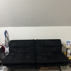 Black Fouton Couch 