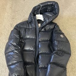 Moncler Navy Blue Puffer Jacket
