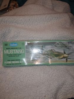 Guillows Flying P-51D Mustang Model Kit