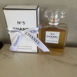 Chanel NO5 3.4 Oz.Fl. New With Free Chanel Gift Bag 