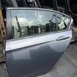 2017 Honda Accord Rear Door Driver Side LH Silver JC276