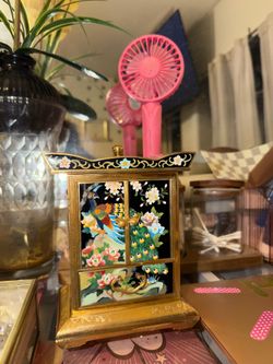 Cloisonné Enamel Miniature jewelry box