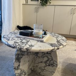 Calacatta Viola Marble Coffee Table 