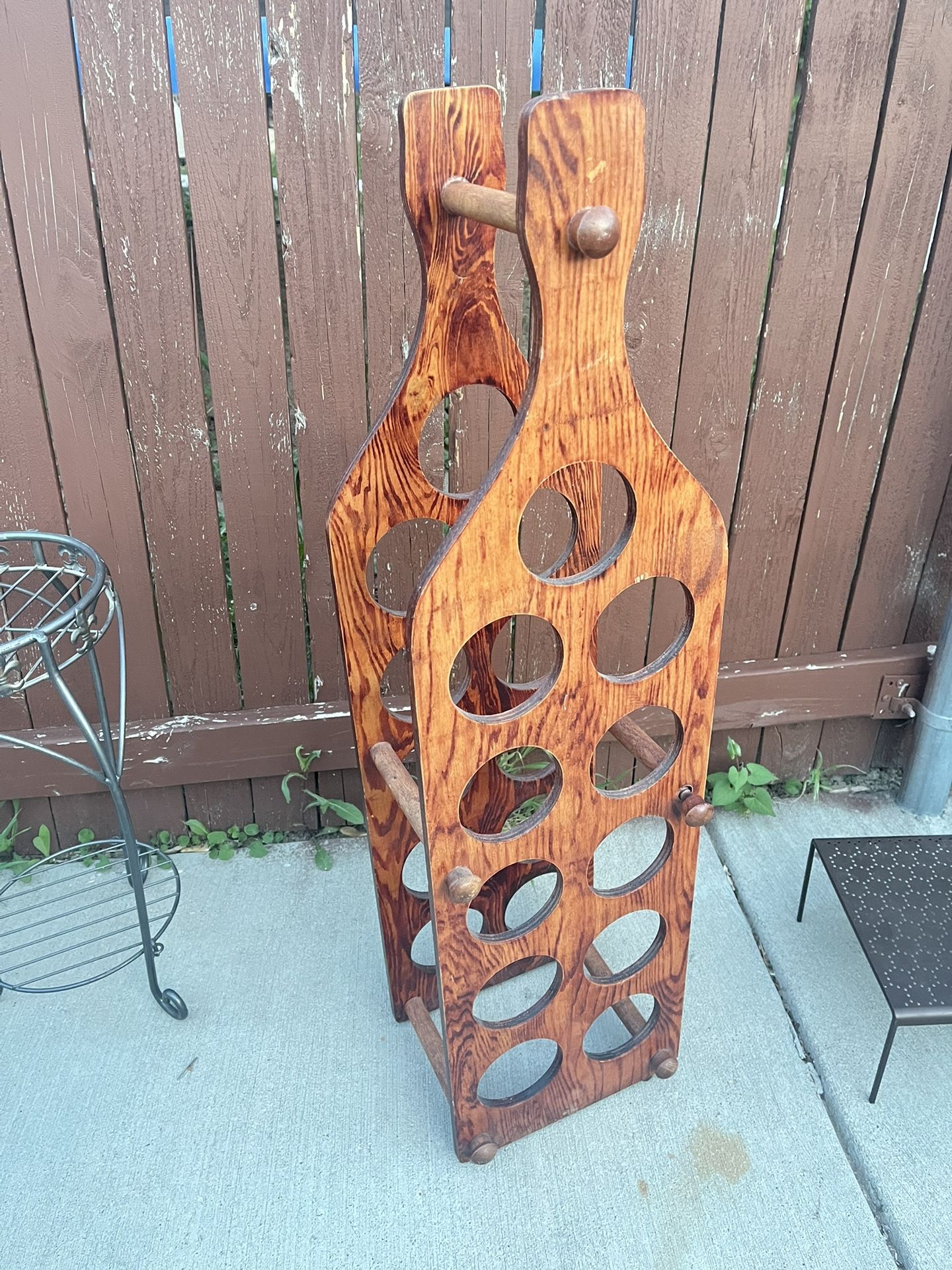 Antique Wine Rack