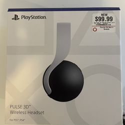 Sony PlayStation Pulse 3D Headphones 