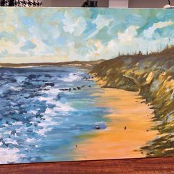 Original Oil Painting “Crystal Cove” — by Karen Doyle