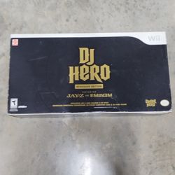 New Wii DJ Hero Renegade Edition 