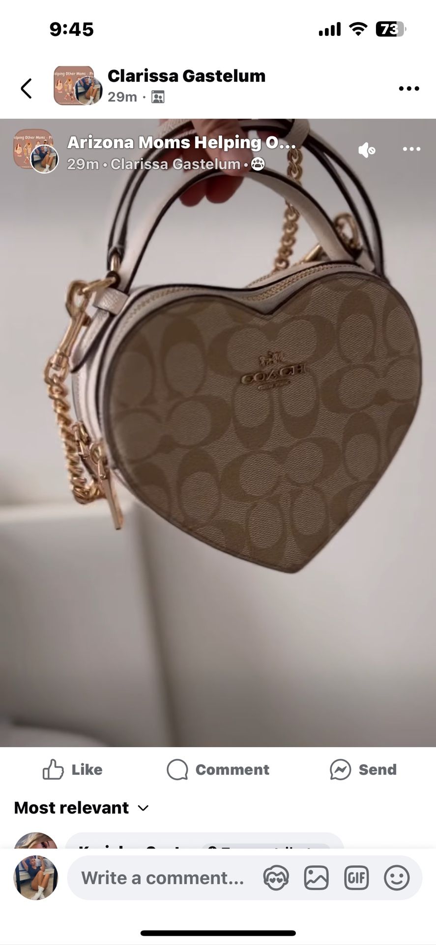 Authentic Coach Purses