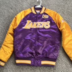 Hardwood Classics Mitchell & Ness Small Laker’s Jacket