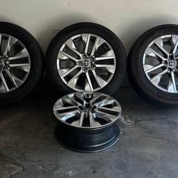 2025 Toyota Rav4 19" Rims With 3 Tires