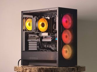 🖤🌈 Black RGB Gaming PC | RX 9070 XT | Core 5 Ultra 250K Plus | 1 TB NVME | 32 GB DDR5 🌈🖤