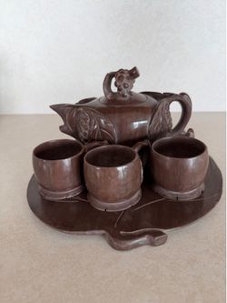 Vintage Chinese teapot set