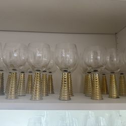 Z Gallerie Wine Glasses