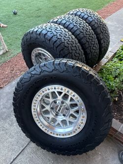 Kmc wheels and tires Chevy Silverado 6.5.5