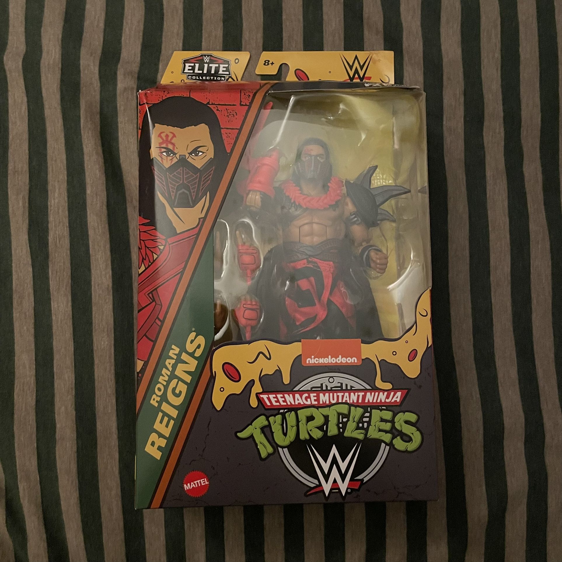 WWE TMNT Roman Reigns Shredder Action Figure New in Box