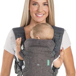 Infantino Flip 4-In-1 Convertible Baby Carrier - Gray