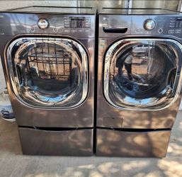 LG washer and dryer