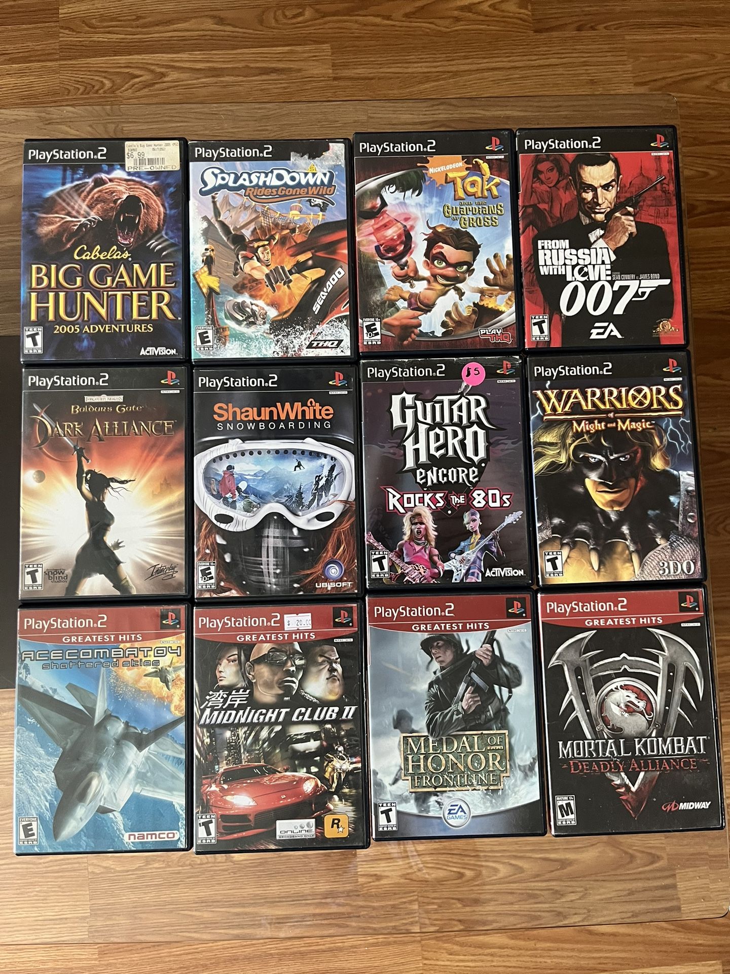 PS2 games