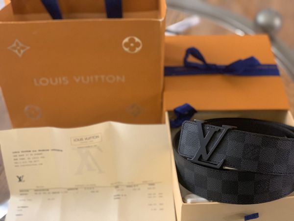 Louis Vuitton Belt Damier Graphite for Sale in Philadelphia, PA - OfferUp