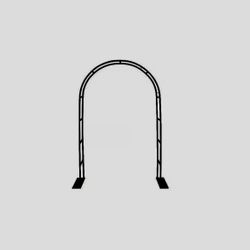 Rustproof Garden/Wedding Arch – Adjustable Metal Frame (Open Box)