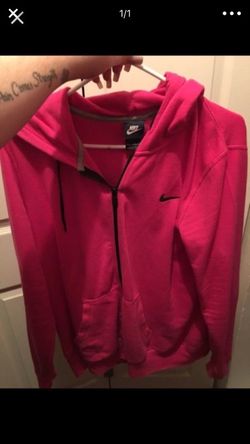 Women's pink large Nike jacket