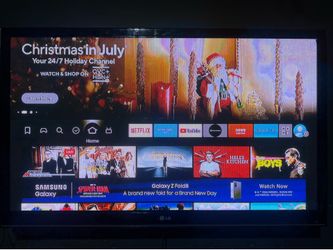 LG 55” TV with Wall Mount Included
