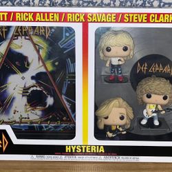 Funko Pop ROCKS DEF LEPPARD Hysteria ALBUM Exclusive