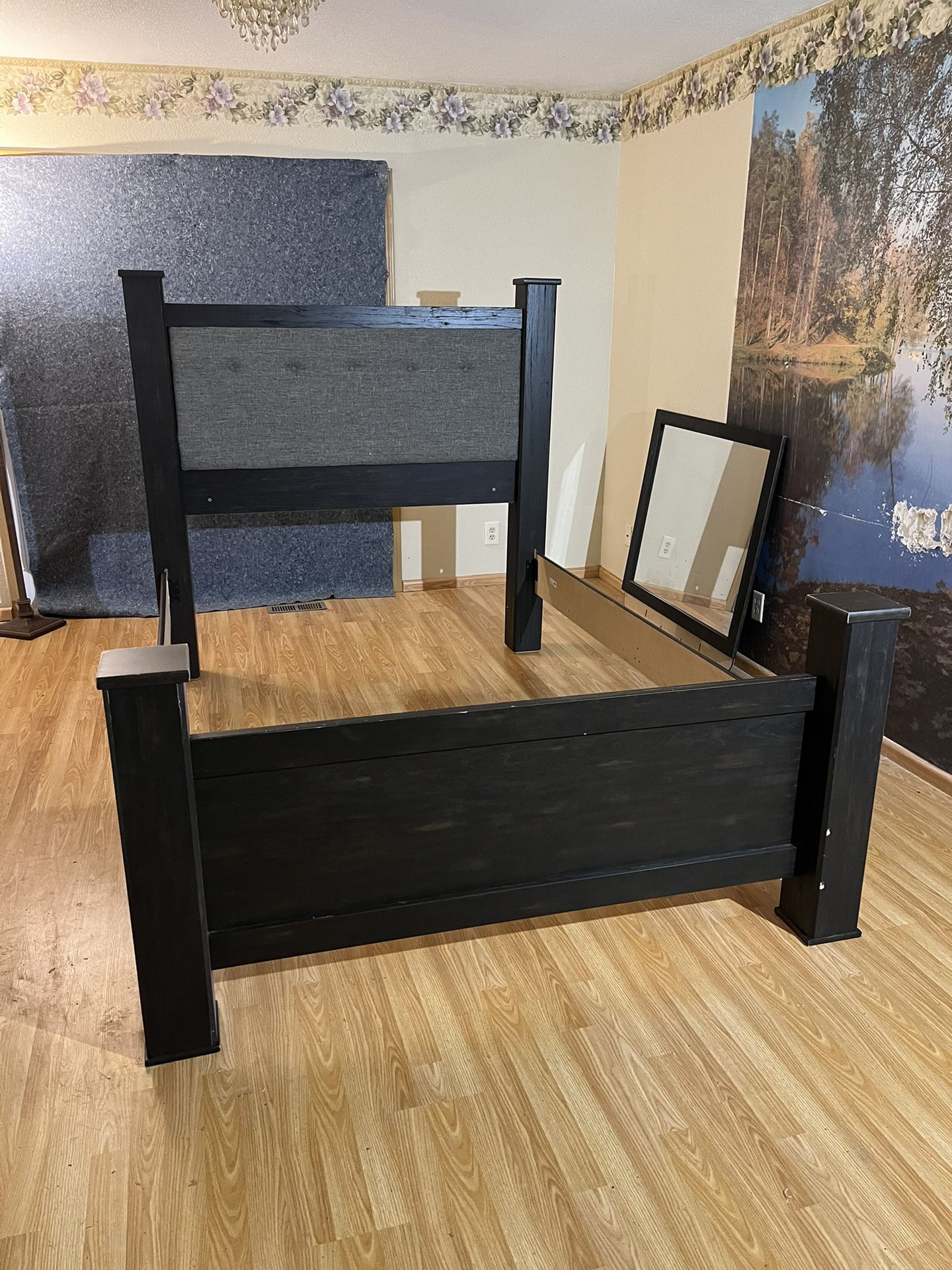 Queen bed frame. free 