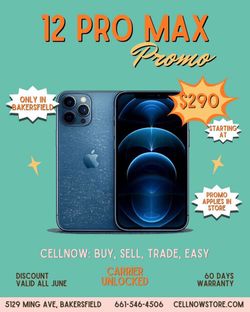 iPhone 12 pro max unlocked