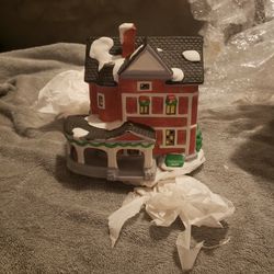 Christmas ceramic house