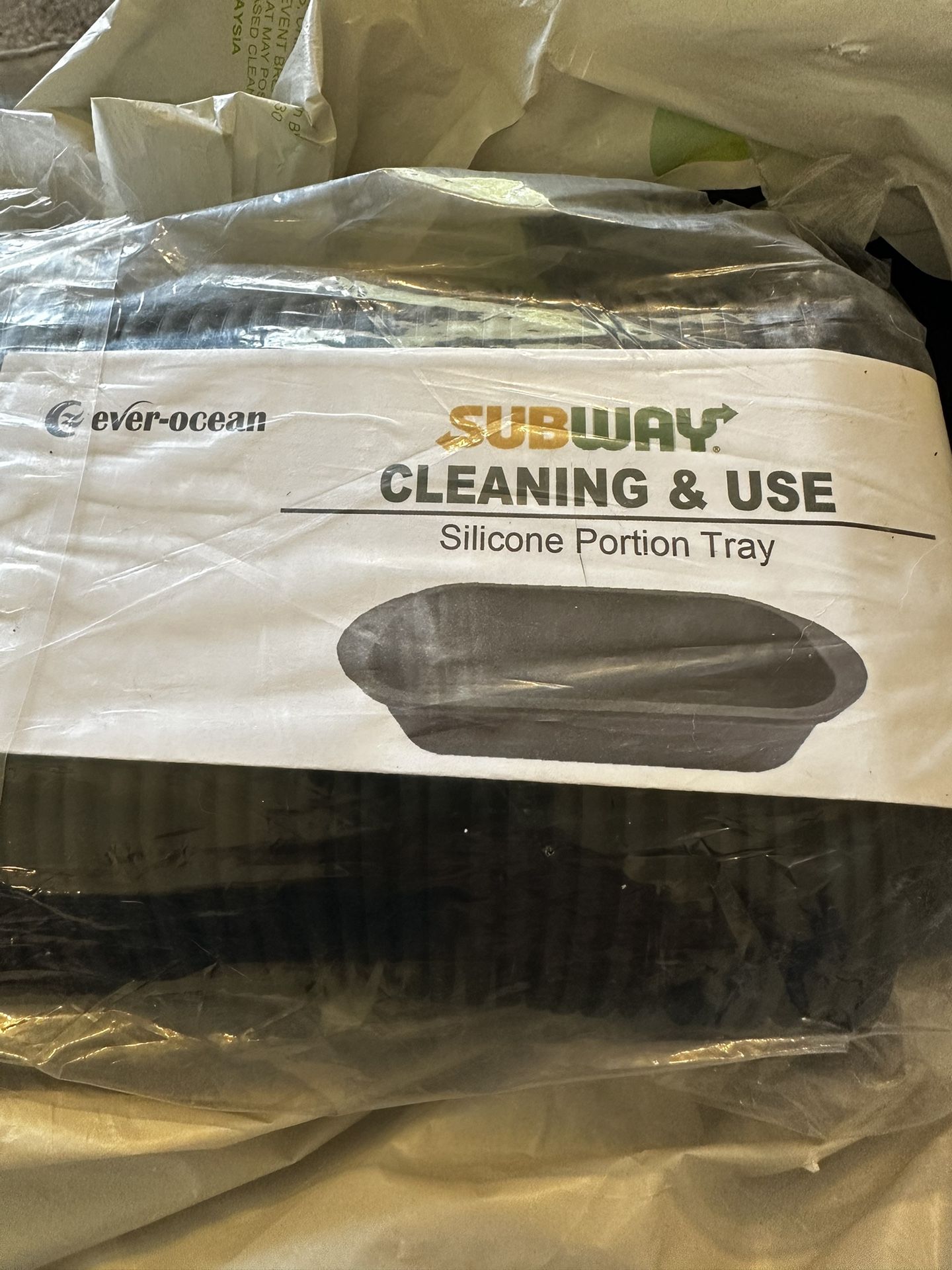 Ever-ocean Silicone Portion Trays (have x103) $1.00/each