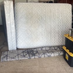 Free Queen  Mattress With Box Spring