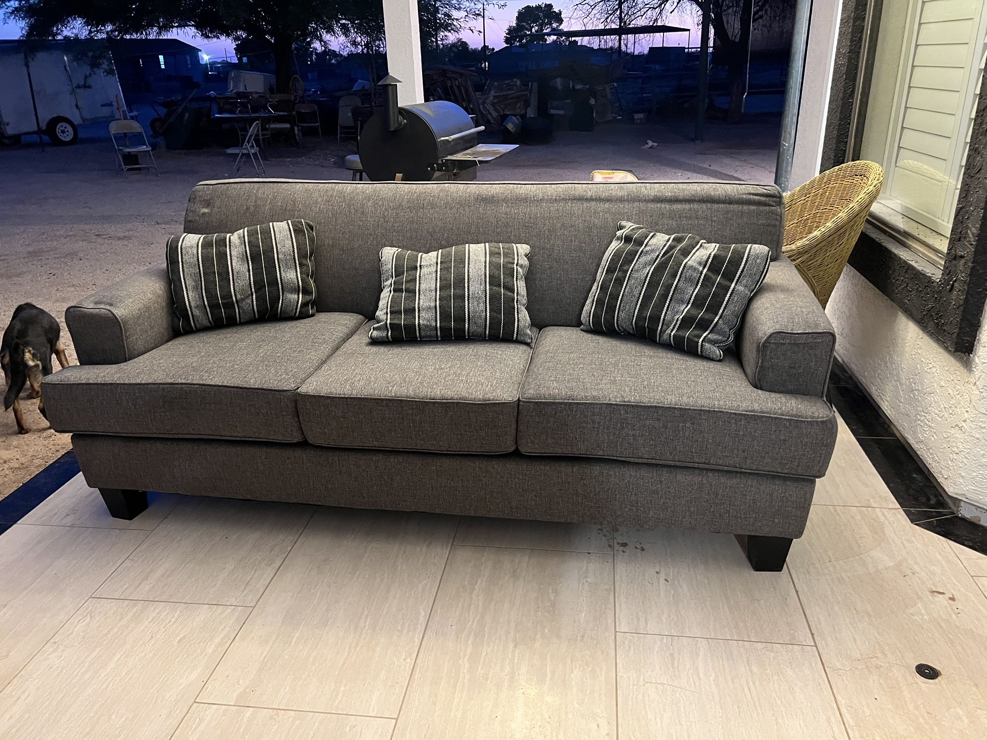 Gray Sofa
