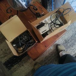 Old Video Camera With Power Unit