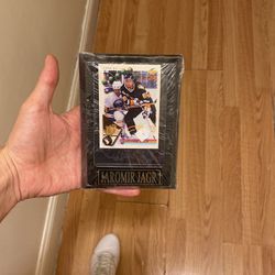  Jaromir Jagr Trading Card Plaque $20 Sports Memorabilia Plaque Hockey, Nhl 