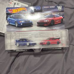 Hot Wheels Premium Mitsubishi 2 Pack