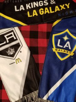 LA GALAXY & LA KINGS SCARF