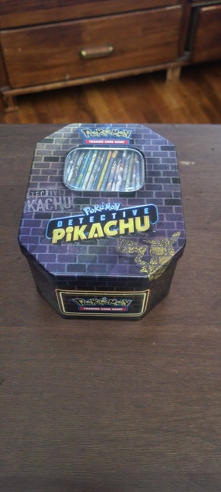 Pokémon Detective Pikachu Tin