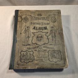 The International Postage Stamp Album Illustrated with Engravings. 20th Century Edition. 1(contact info removed). Hardcover