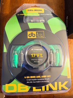 DB Link GK4-MANL 4 GA Amp Wiring Kit
