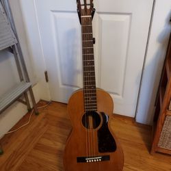 Late 1800s Parlor Guitar By Harp Guitar Co 