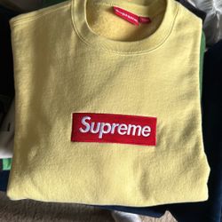 Supreme Box Logo Crew Neck Sz L