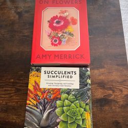 NEW 2 Books Gardener/ Florist 
