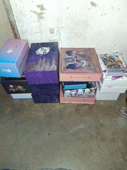 Anime Trading Card Game Box Lot